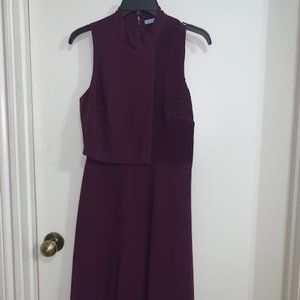 ANTONIO MELANI Purple Sleeveless Dress